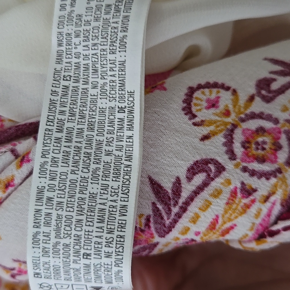 Forever 21 Halter Pink and Cream Maxi Dress - Picture 8 of 9
